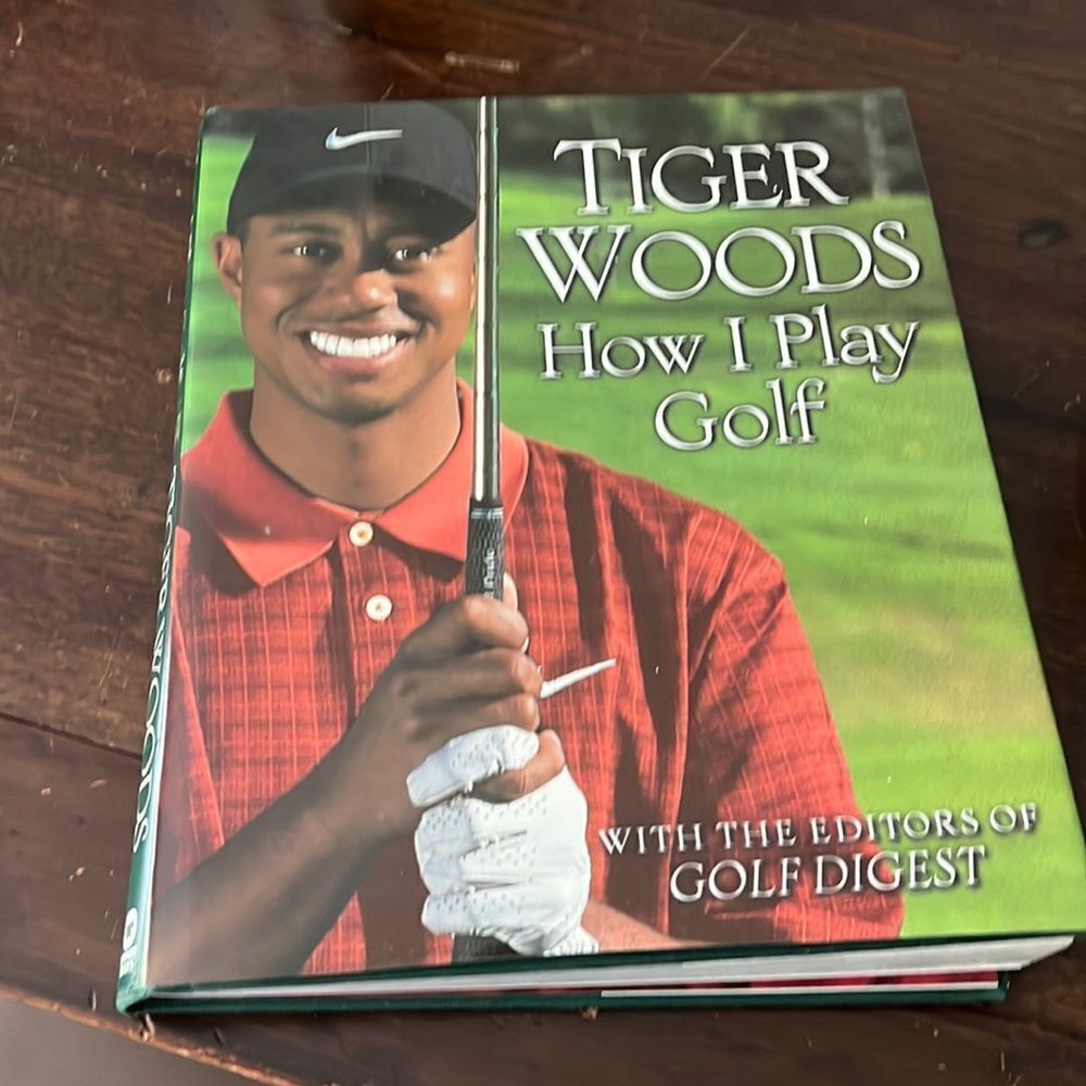 Tiger Woods Book How I play Golf ask how to get for Free